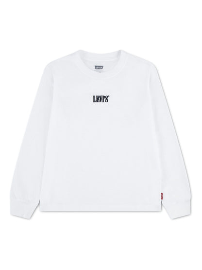 Dsiney Kidz - Levi's® White Classic Long Sleeve T-Shirt image 1