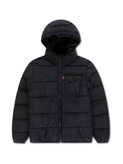 Dsiney Kidz - Levi's® Black Mediumweight Puffer Jacket image 1