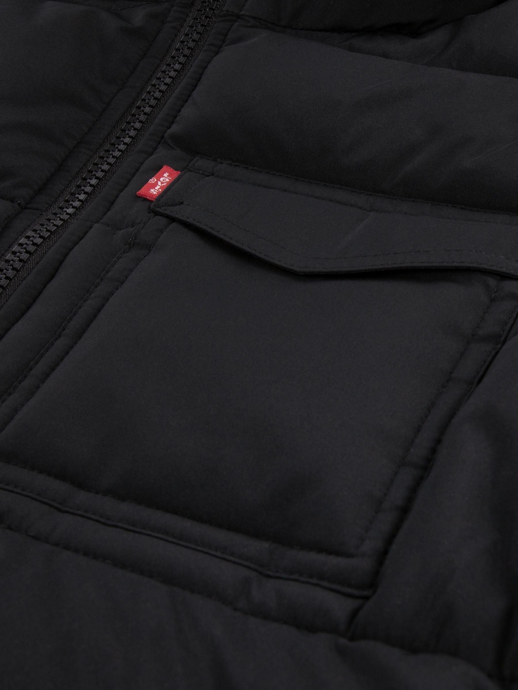 Dsiney Kidz - Levi's® Black Mediumweight Puffer Jacket image 4