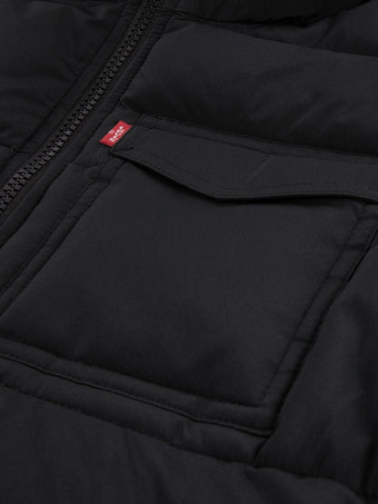 Dsiney Kidz - Levi's® Black Mediumweight Puffer Jacket image 4
