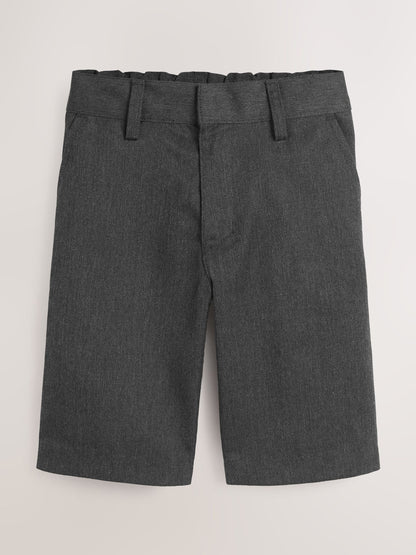 Dsiney Kidz - Grey Single Flat Front School Shorts (3-14yrs) image 7