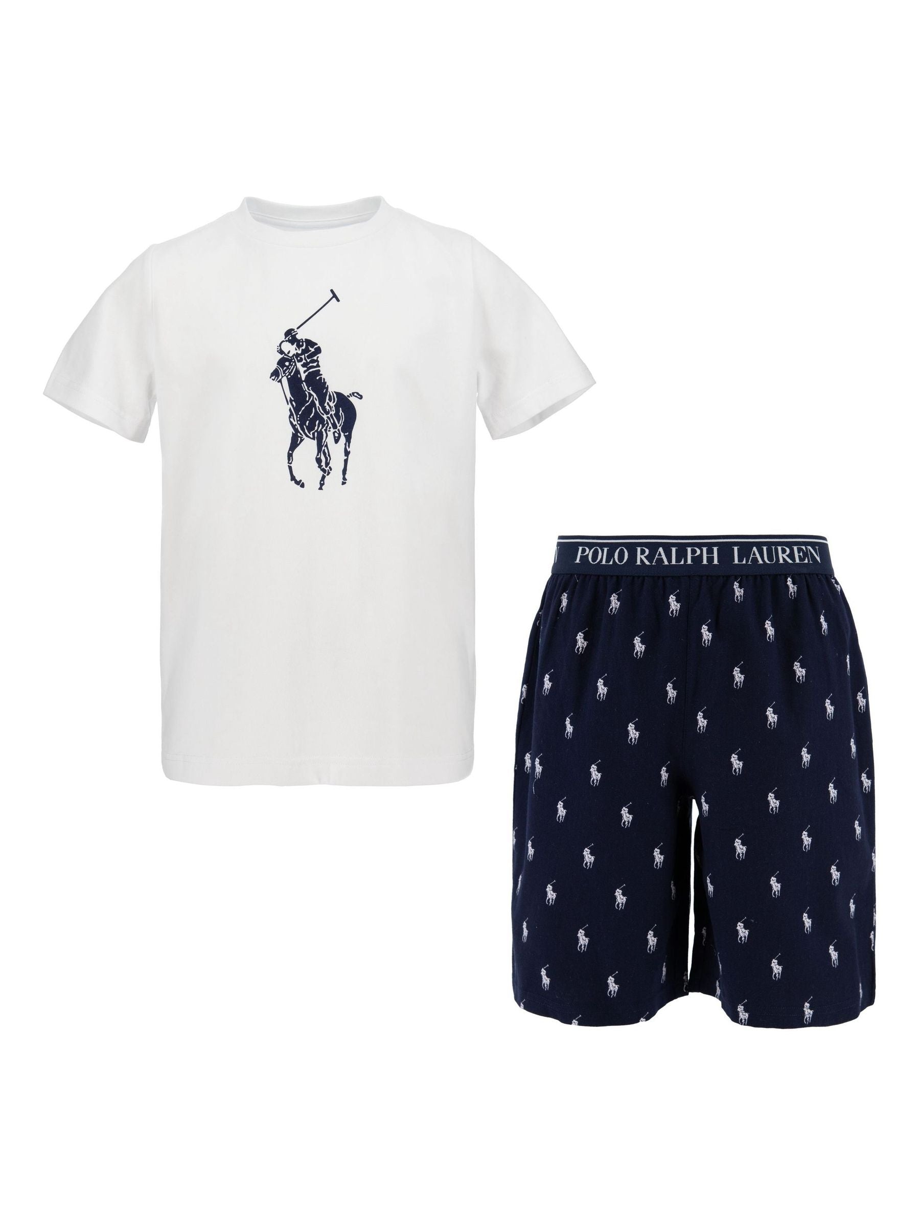 Dsiney Kidz - Polo Ralph Lauren Blue T-Shirt and Shorts Set image 1