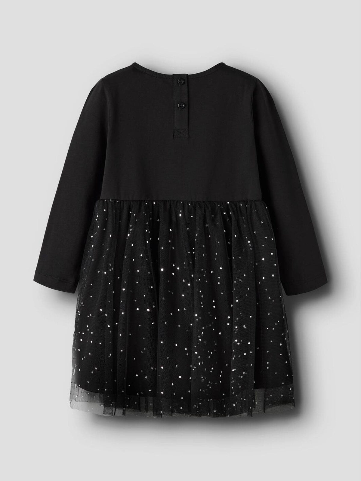 Name It Black Halloween Tulle Skirt Long Sleeve Dress - image 4