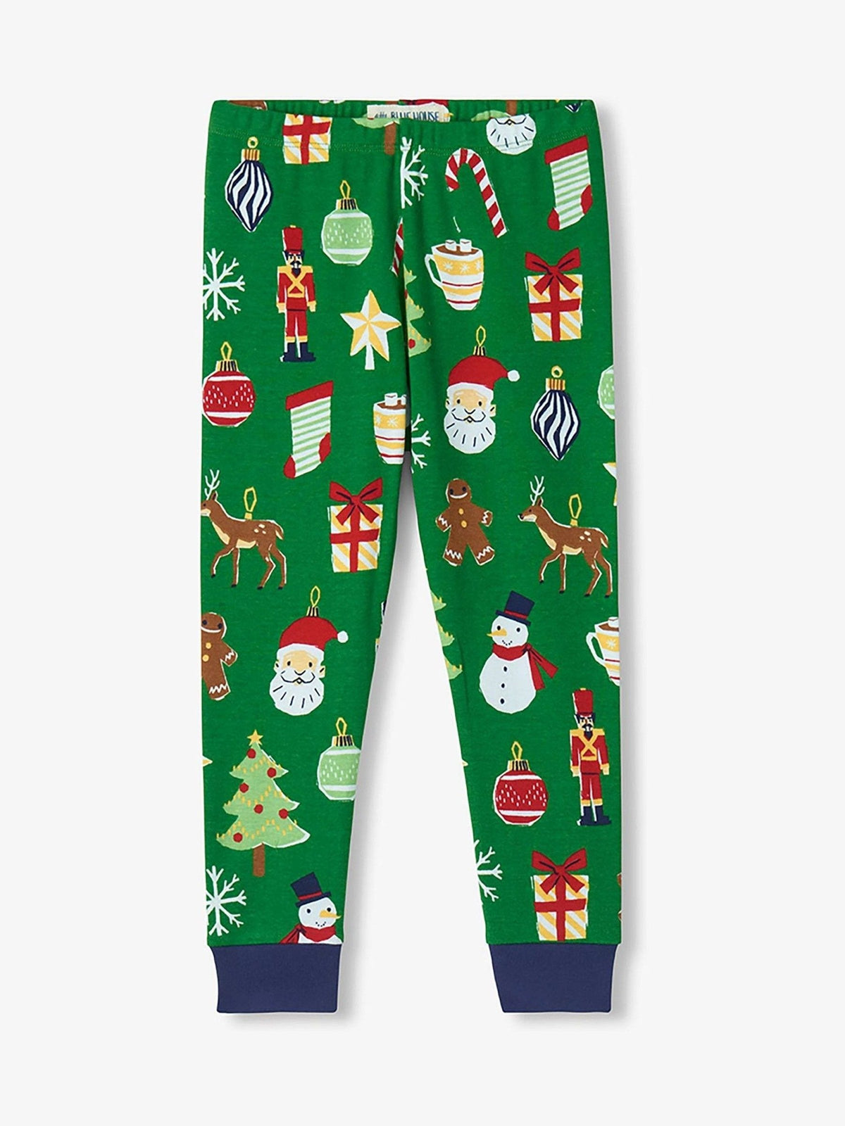 Hatley Green Paper Cut Christmas Kids Pyjamas Set - image 3