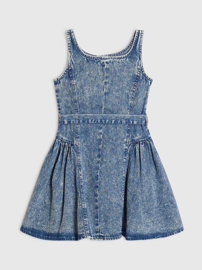 Dsiney Kidz - River Island Blue Flippy Pinny Dress image 2