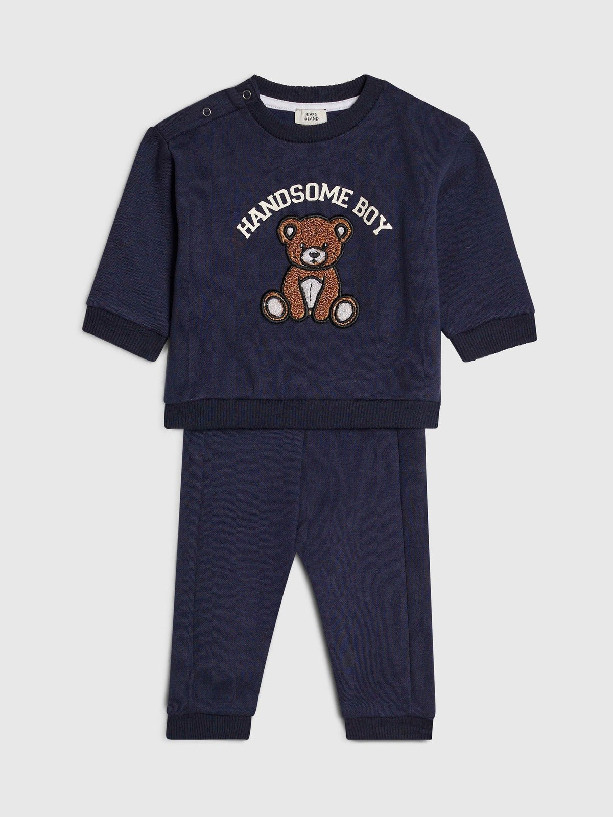 Dsiney Kidz - River Island Blue Bear Top & Trousers Set image 3