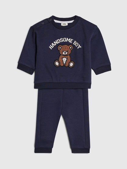 Dsiney Kidz - River Island Blue Bear Top & Trousers Set image 3