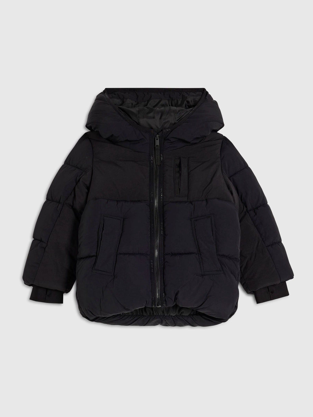 Dsiney Kidz - River Island Black Padded Hooded Jacket image 1