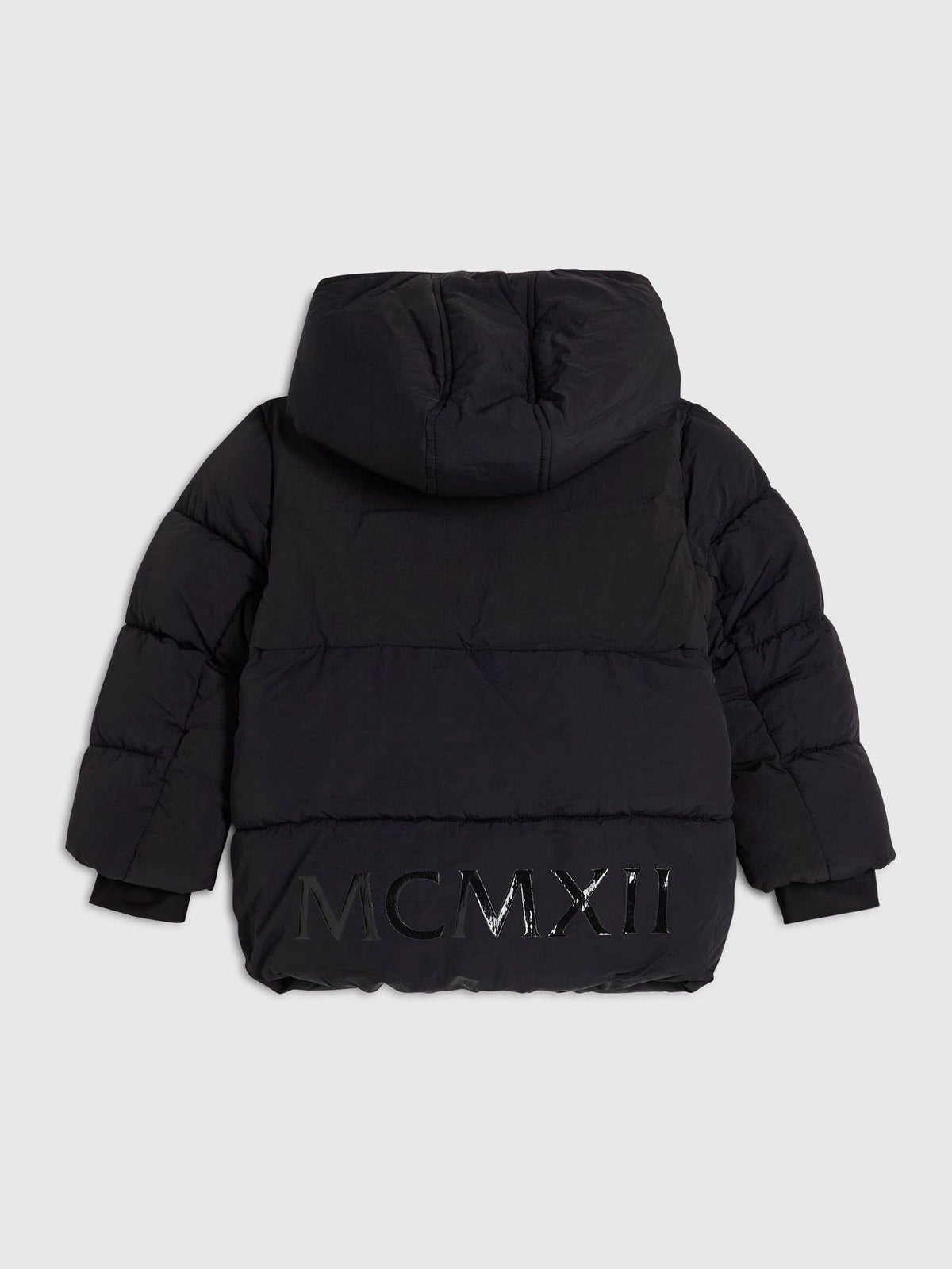 Dsiney Kidz - River Island Black Padded Hooded Jacket image 2