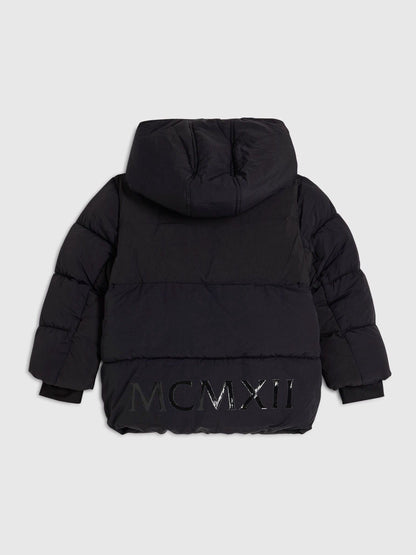 Dsiney Kidz - River Island Black Padded Hooded Jacket image 2