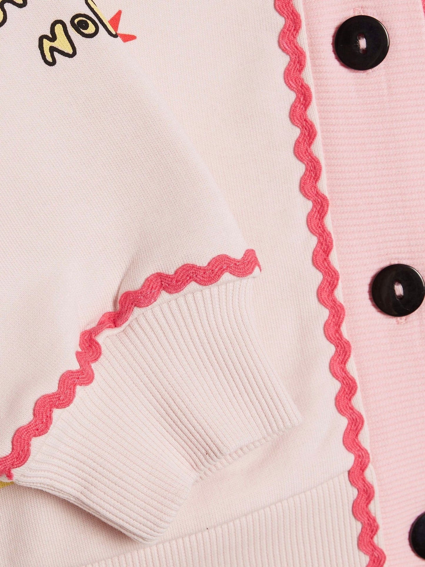 Dsiney Kidz - River Island Pink Love Icon Cardigan image 3