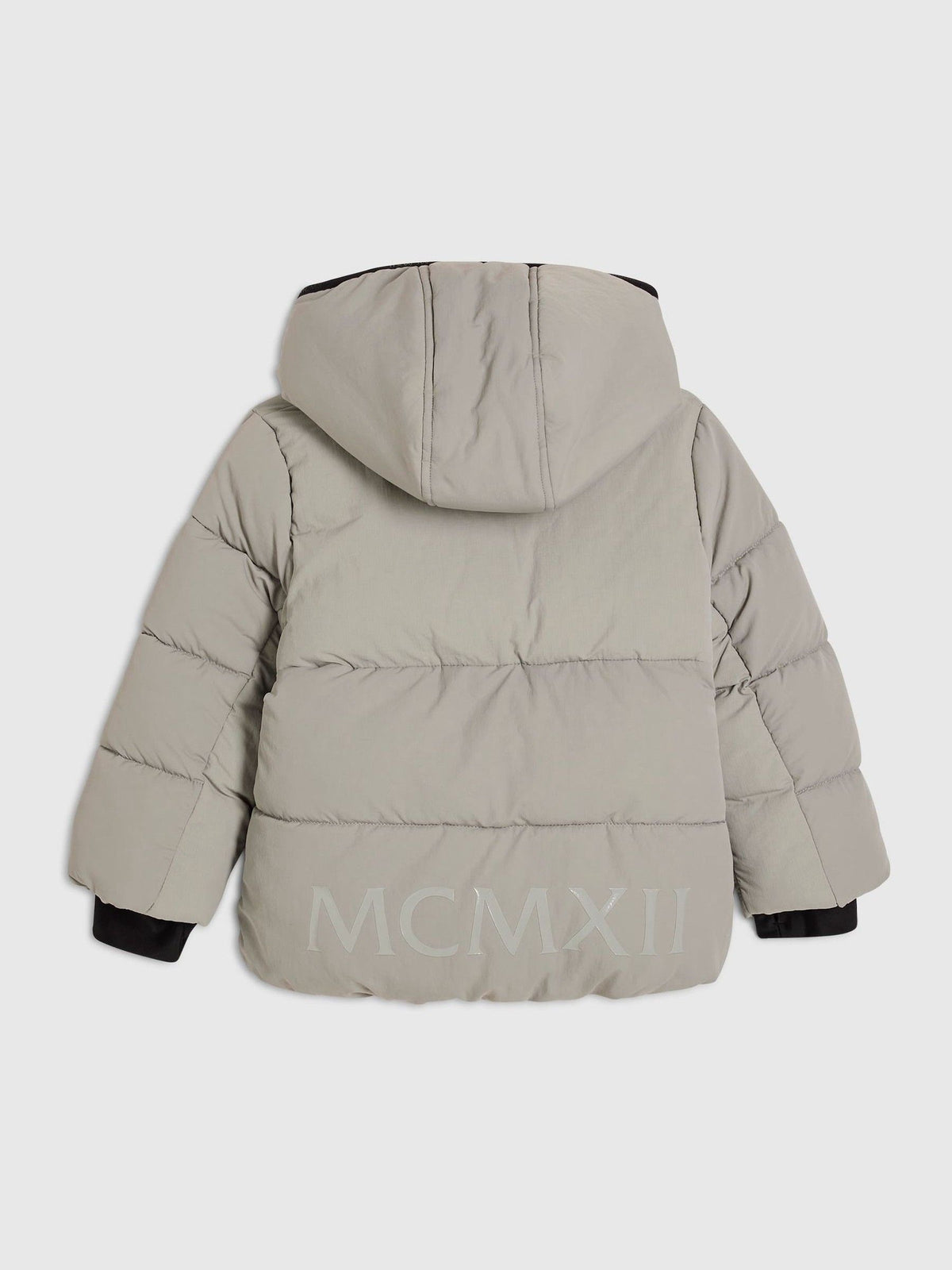 Dsiney Kidz - River Island Grey Padded Hooded Jacket image 2