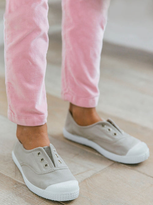 Natural Canvas Pumps image 1