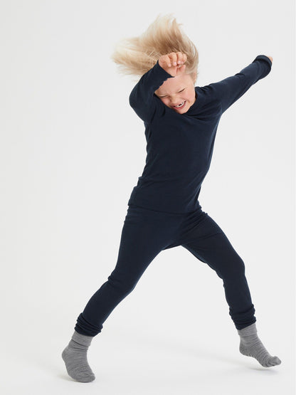 Dsiney Kidz - Polarn O. Pyret Blue Merino Wool Top image 1