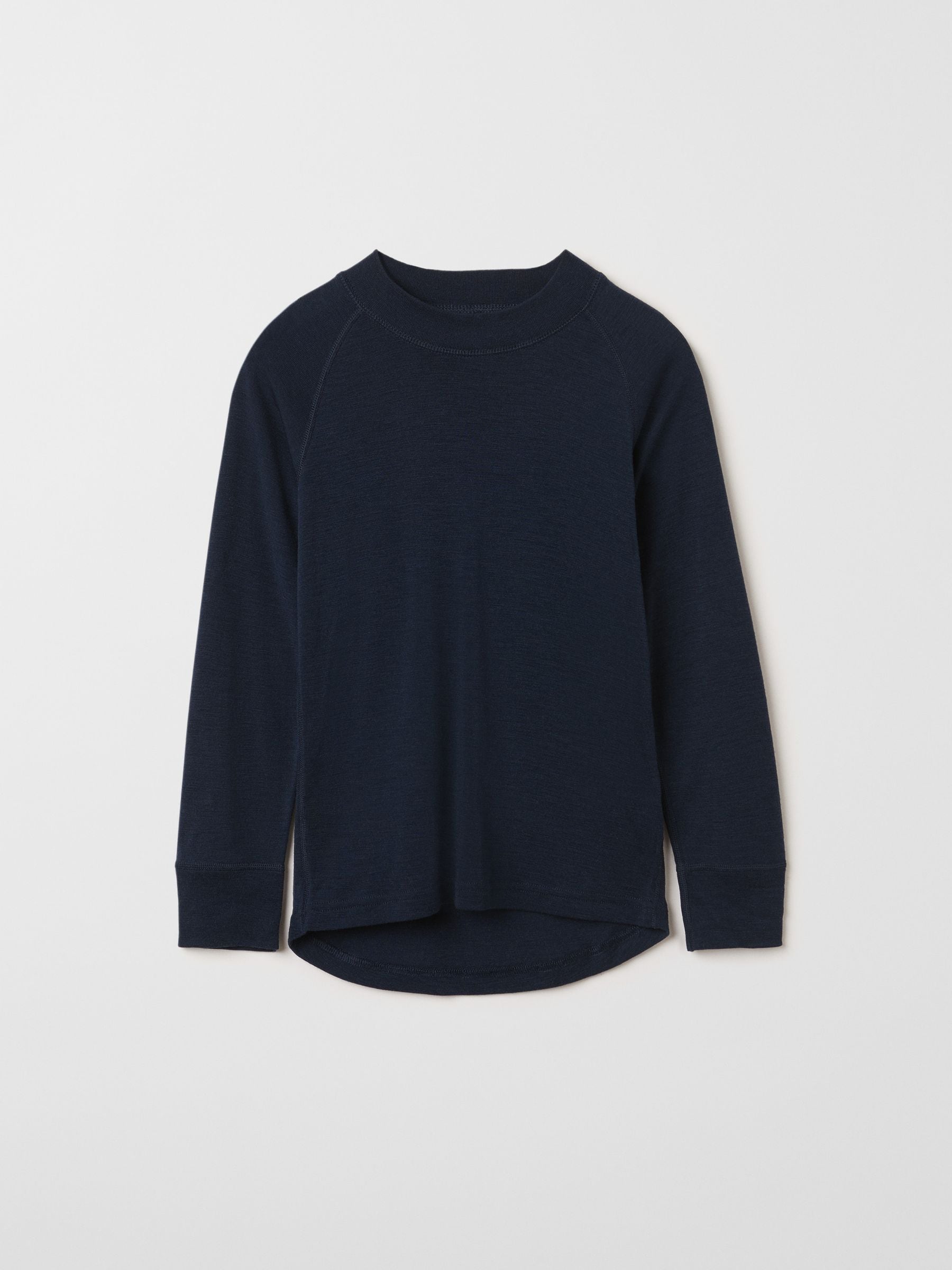 Dsiney Kidz - Polarn O. Pyret Blue Merino Wool Top image 2