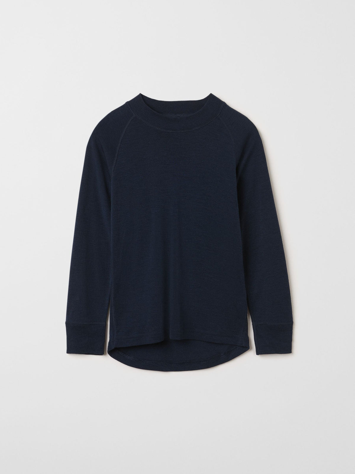 Dsiney Kidz - Polarn O. Pyret Blue Merino Wool Top image 2