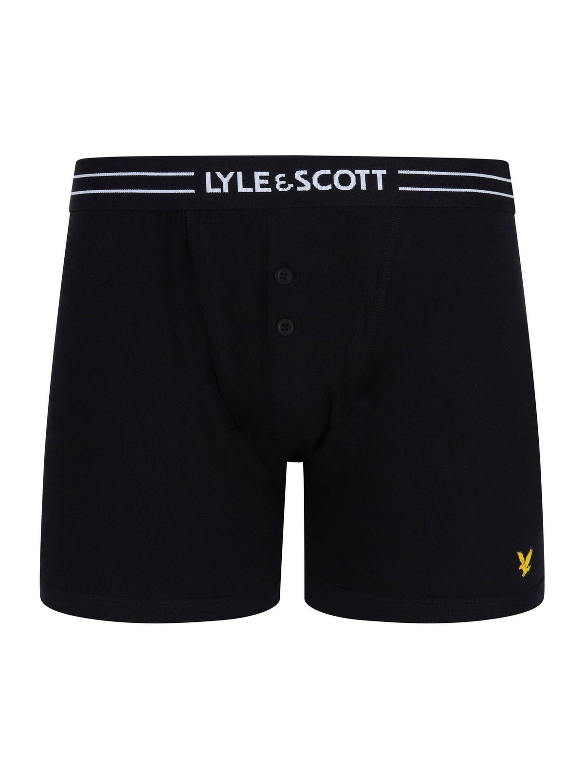 Dsiney Kidz - Lyle & Scott Multi Button Fly Boxer Trunks 3 Pack image 3
