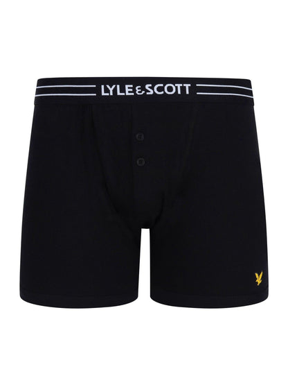 Dsiney Kidz - Lyle & Scott Multi Button Fly Boxer Trunks 3 Pack image 3
