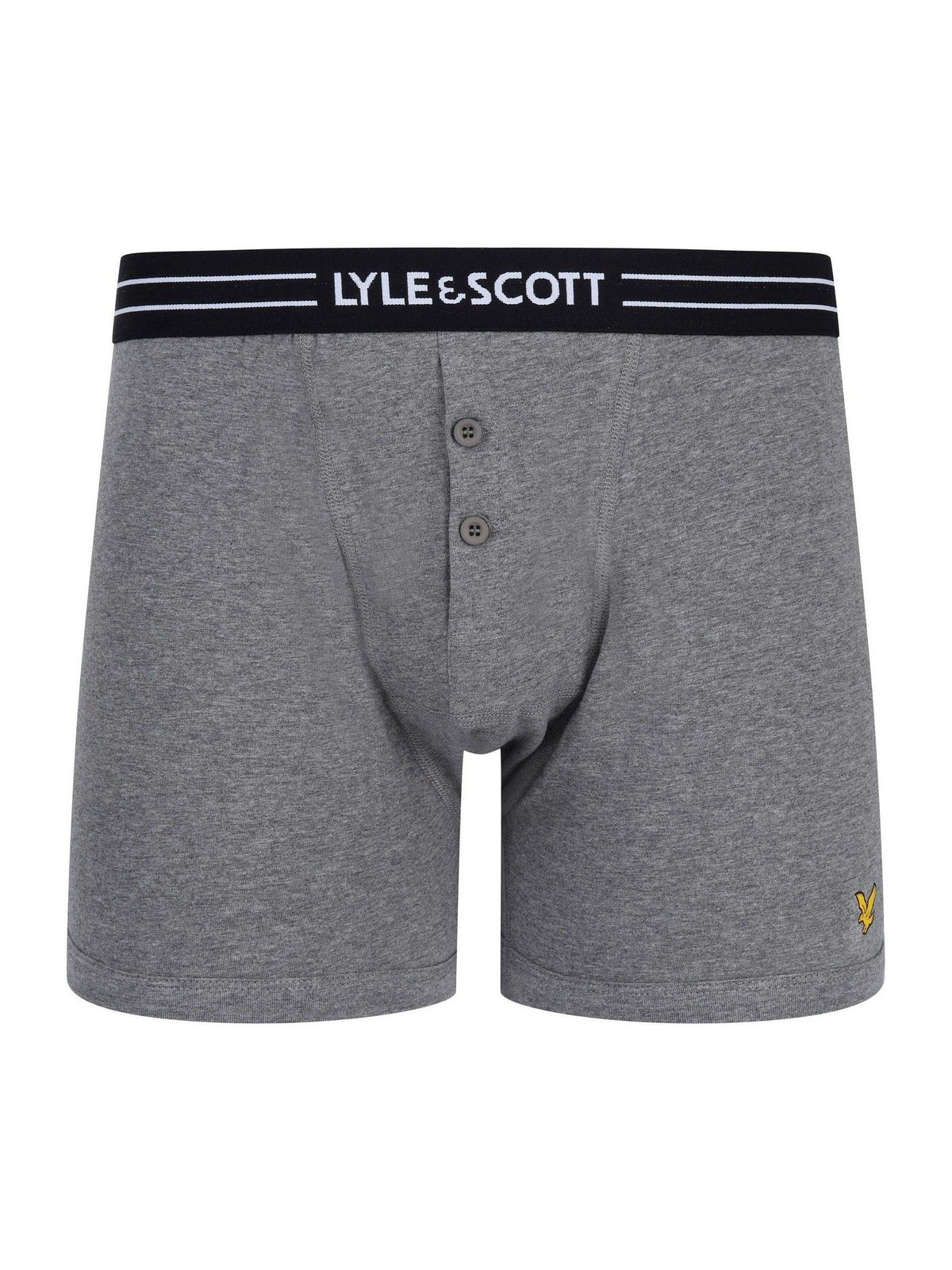 Dsiney Kidz - Lyle & Scott Multi Button Fly Boxer Trunks 3 Pack image 4