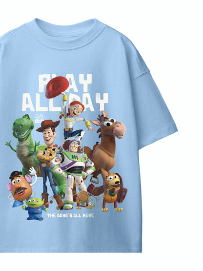 Rags & Rascals Blue Disney Toy Story Play All Day T-Shirt - image 2