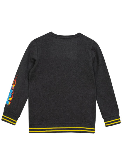 Character Grey Hot Wheels Sweatshirt And Joggers Set - image 7