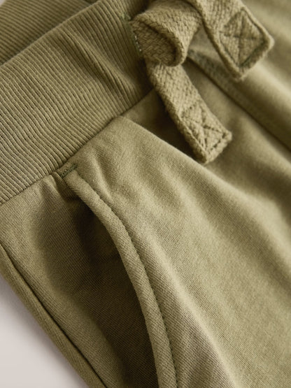 Grey/Black/Green Skinny Fit Joggers 5 Pack (3mths-7yrs) image 10
