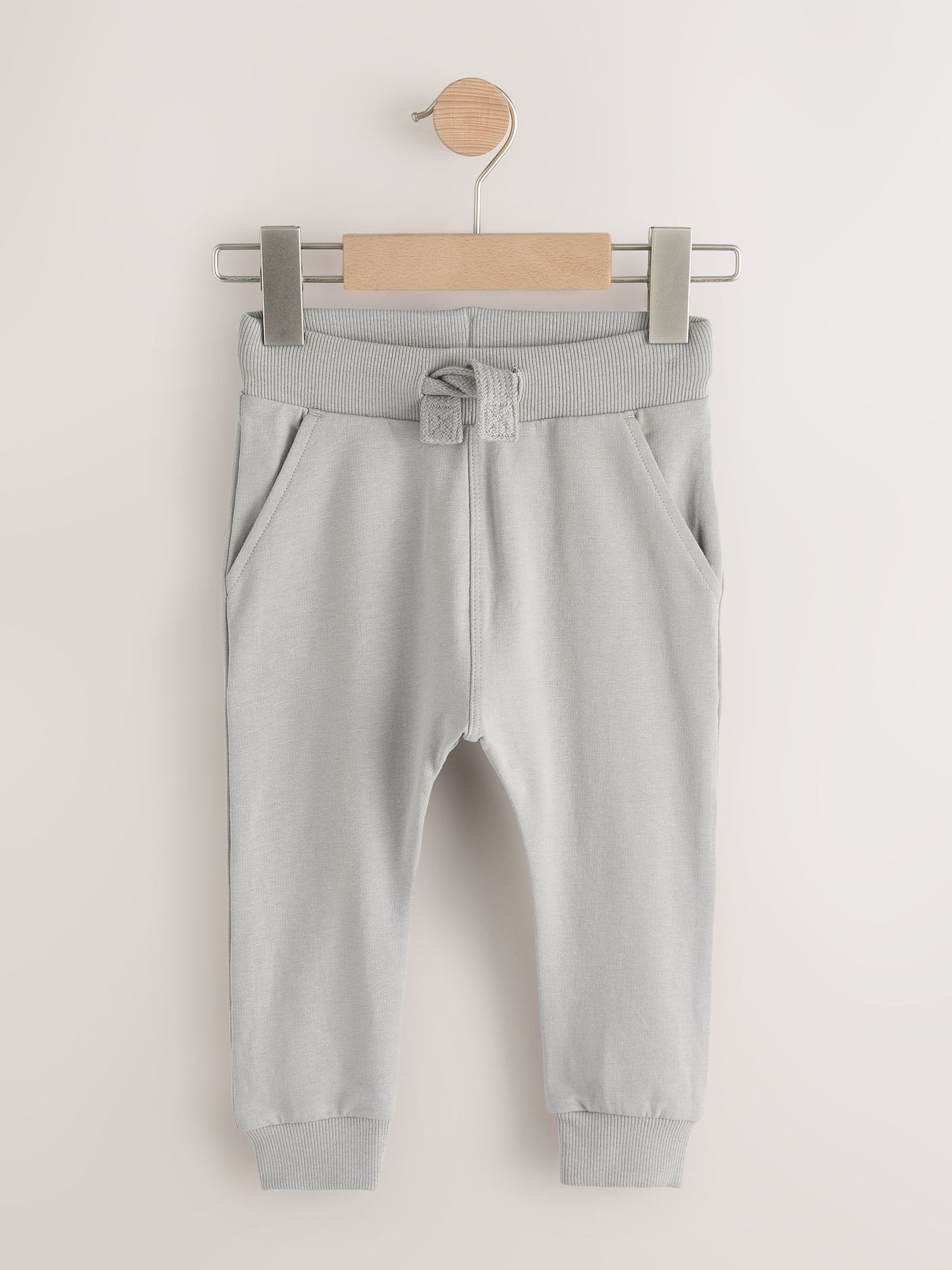 Grey/Black/Green Skinny Fit Joggers 5 Pack (3mths-7yrs) image 4