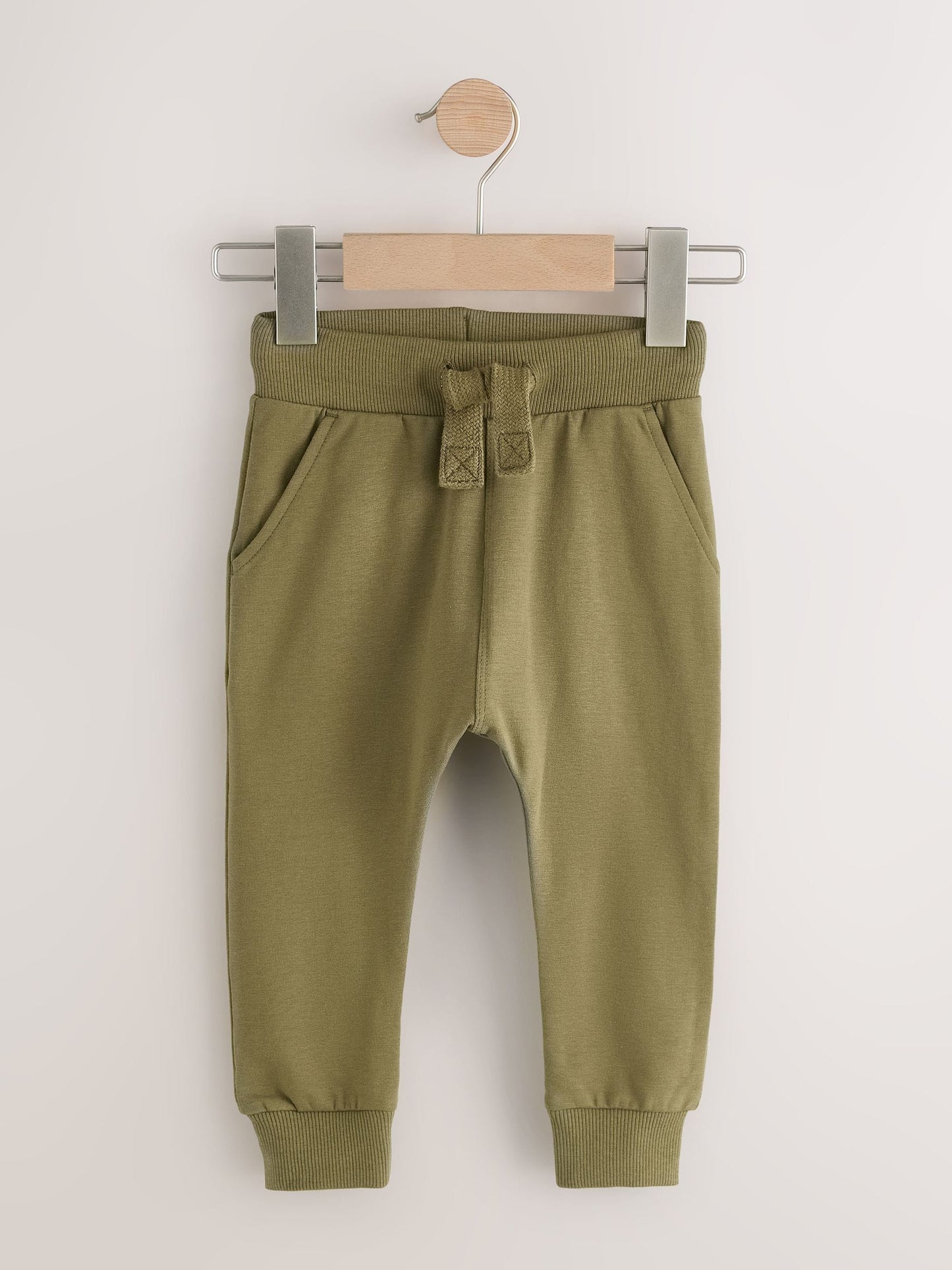 Grey/Black/Green Skinny Fit Joggers 5 Pack (3mths-7yrs) image 6