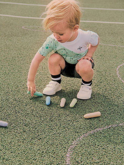 Black Double Buckle Ankle Strap EVA Sandals