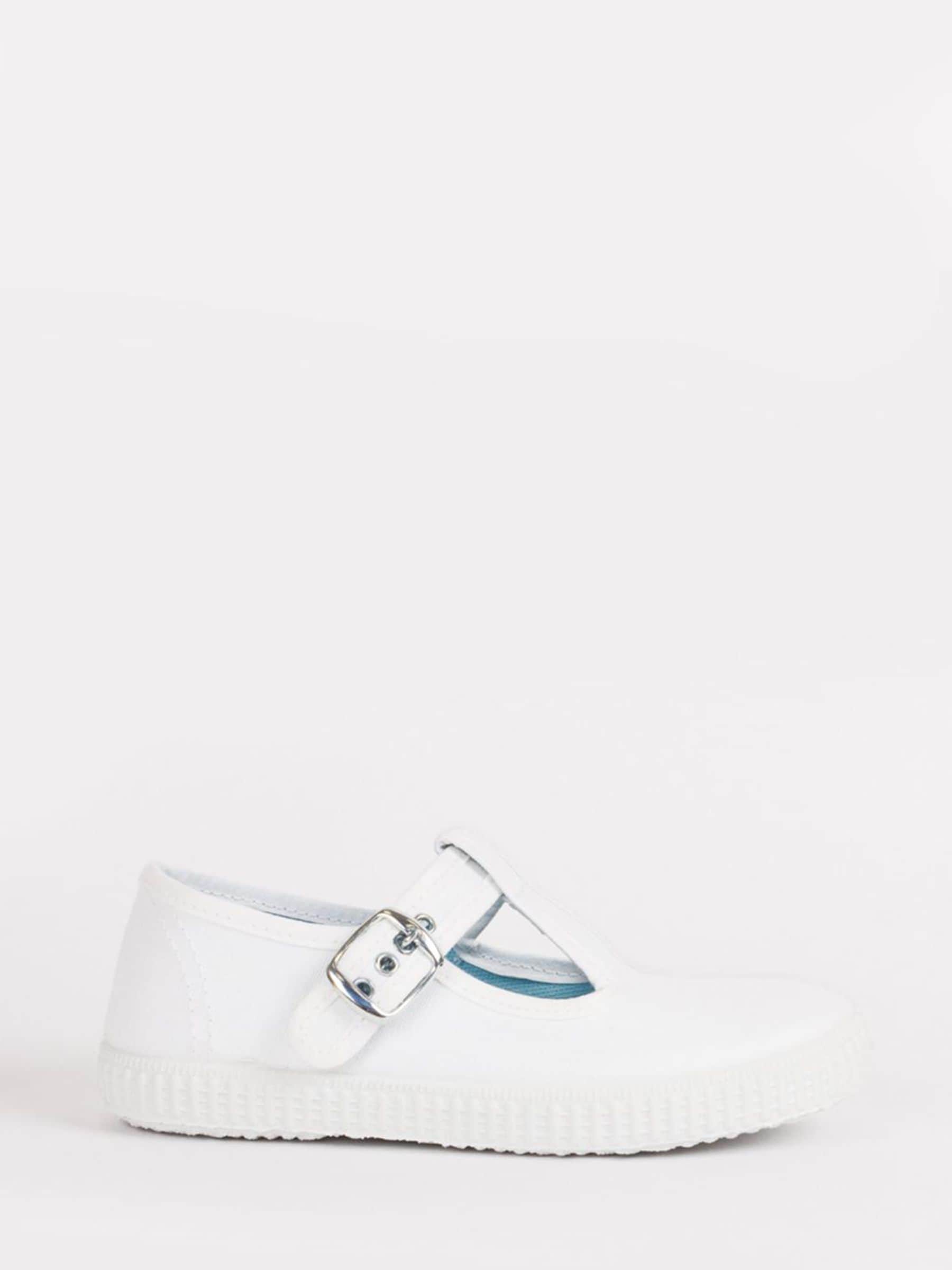 White Nantucket Canvas Shoes image 1