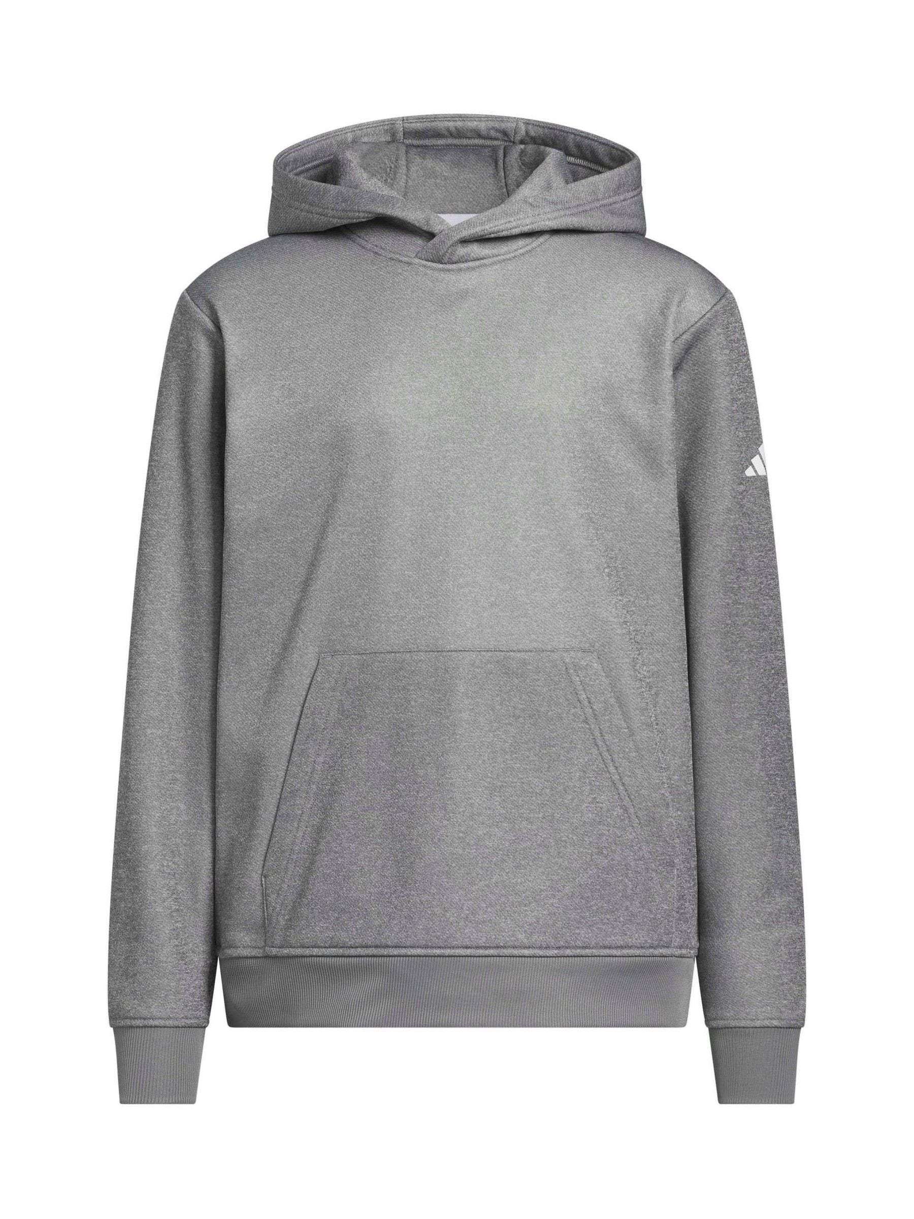 Dsiney Kidz - adidas Golf Grey Unisex Club Crest Logo Hoodie image 1