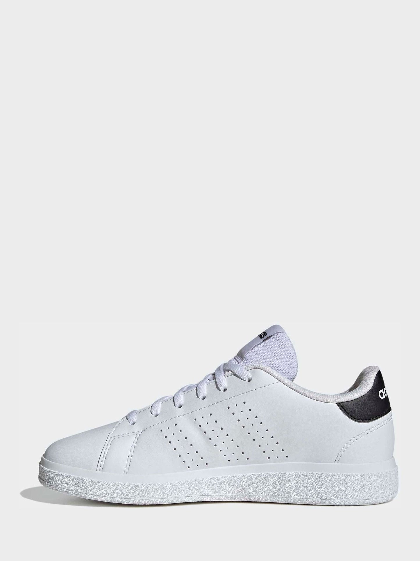 adidas White Advantage Base Shoes image 3