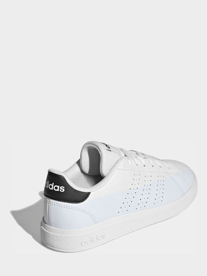 adidas White Advantage Base Shoes image 4