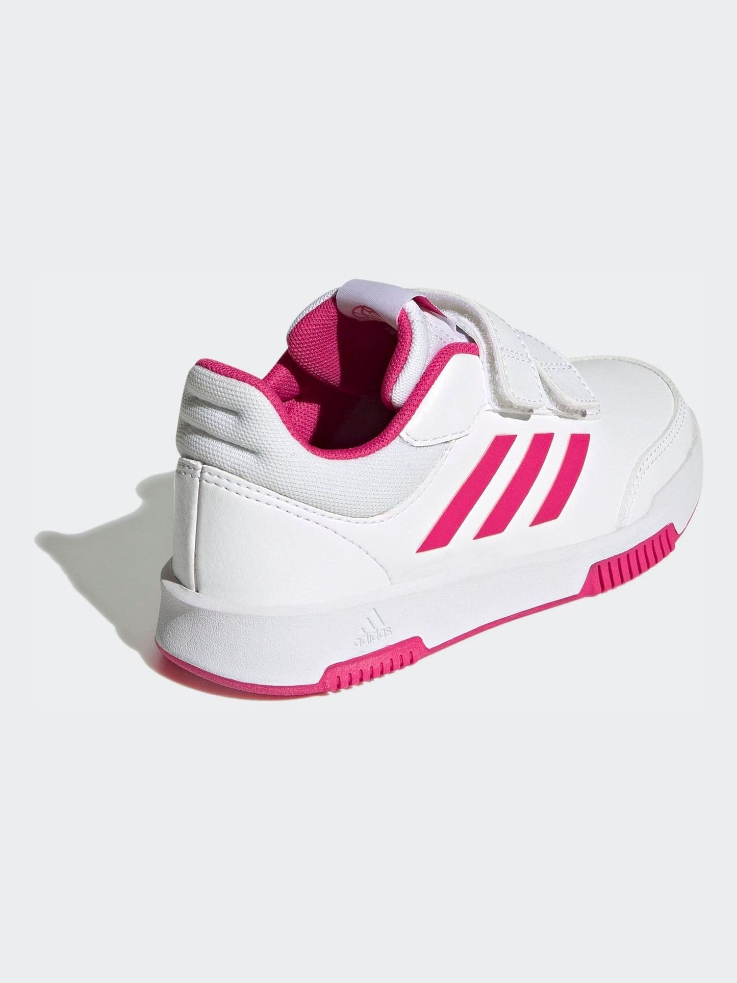 adidas White Tensaur Hook And Loop Shoes image 2