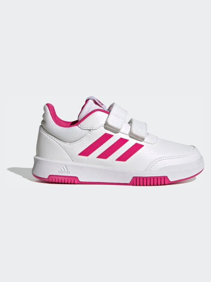 adidas White Tensaur Hook And Loop Shoes image 3