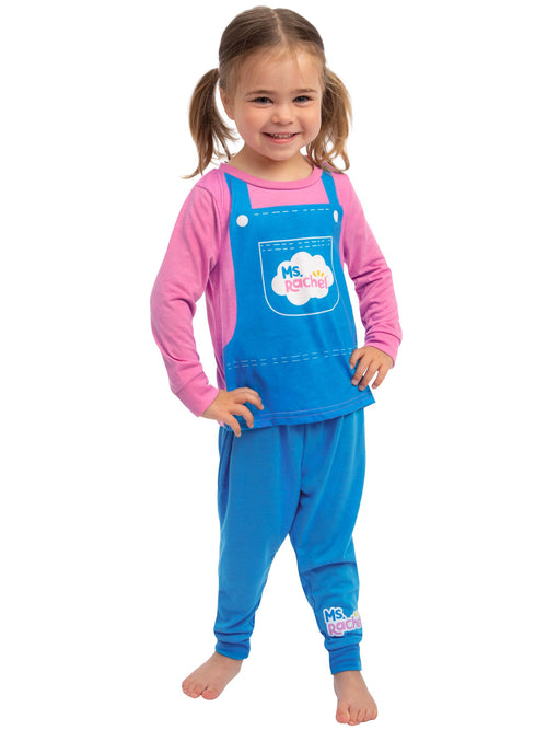 Dsiney Kidz - Character Blue Ms. Rachel Dungarees Long Sleeve Pyjamas image 1