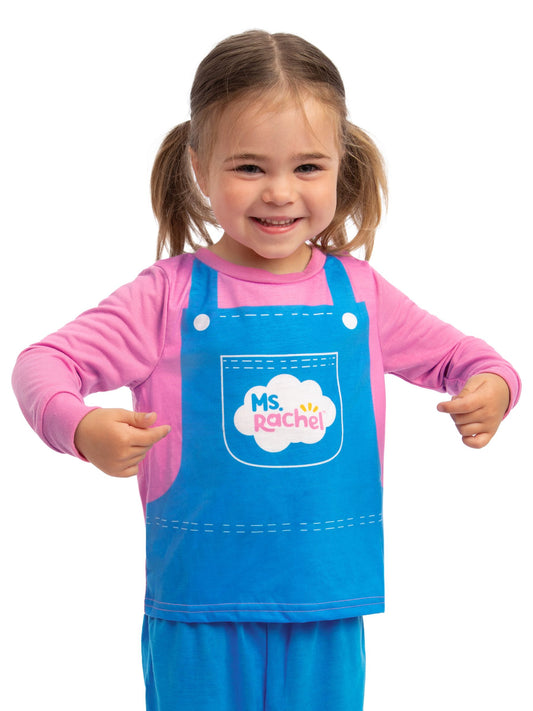 Dsiney Kidz - Character Blue Ms. Rachel Dungarees Long Sleeve Pyjamas image 2
