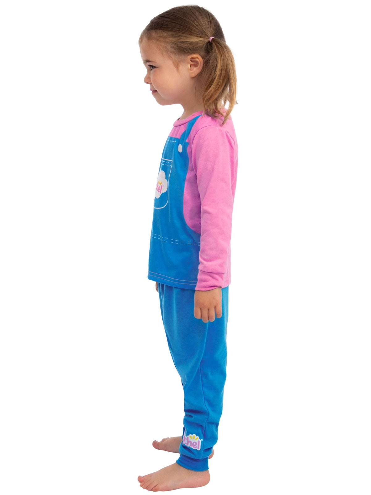 Dsiney Kidz - Character Blue Ms. Rachel Dungarees Long Sleeve Pyjamas image 3
