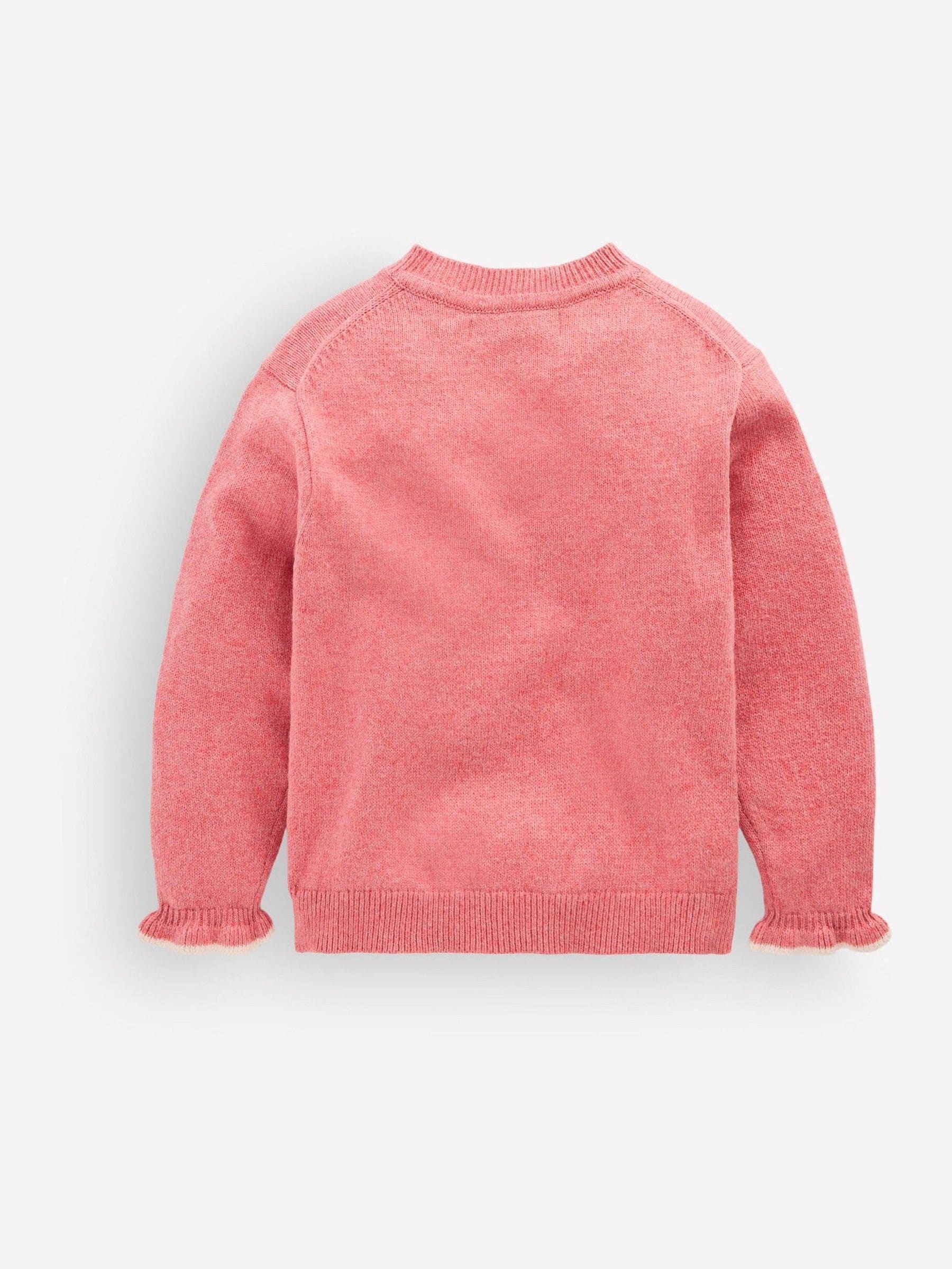 Dsiney Kidz - Boden Pink Everyday Frilled Cardigan image 4