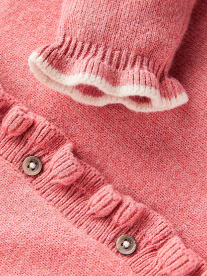 Dsiney Kidz - Boden Pink Everyday Frilled Cardigan image 5