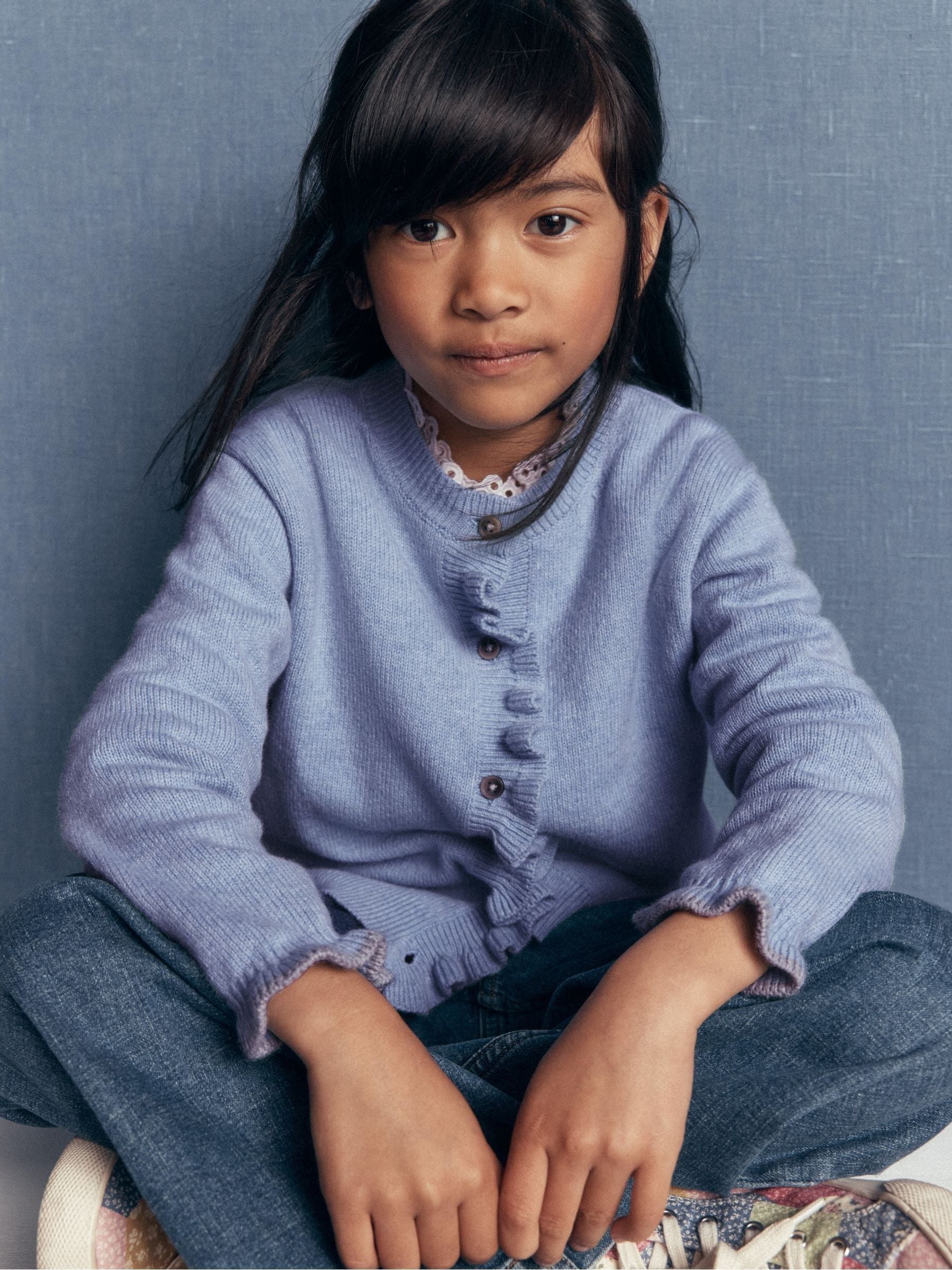 Dsiney Kidz - Boden Blue Everyday Frilled Cardigan image 1