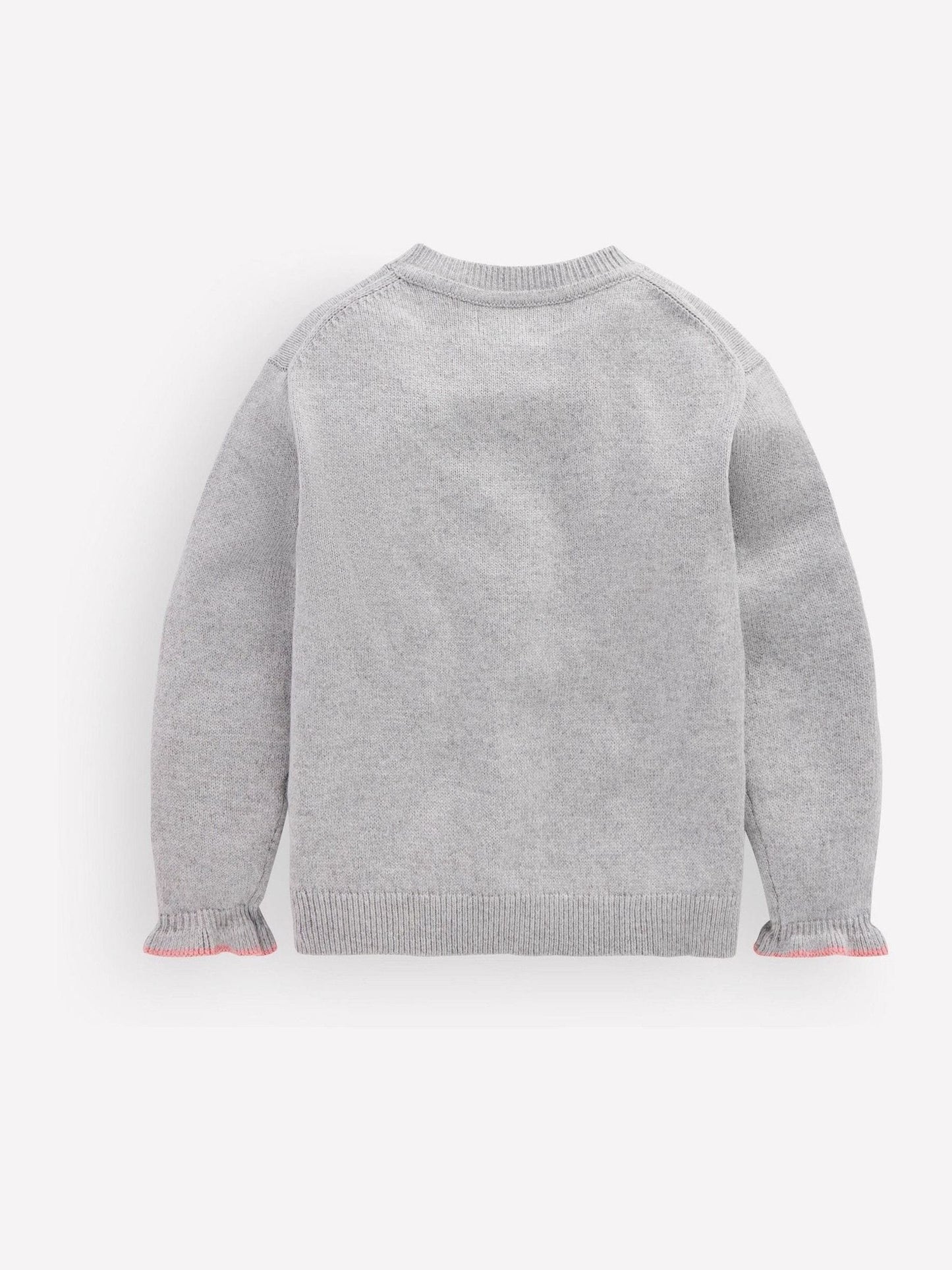 Dsiney Kidz - Boden Grey Everyday Frilled Cardigan image 4