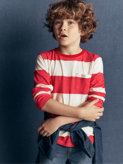 Dsiney Kidz - Boden Red Everyday Long Sleeve T-Shirt image 1