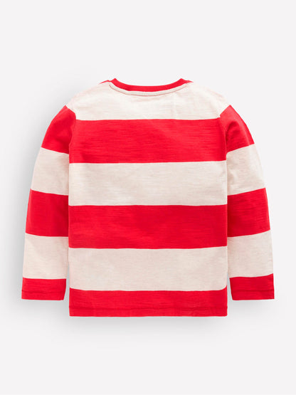 Dsiney Kidz - Boden Red Everyday Long Sleeve T-Shirt image 3