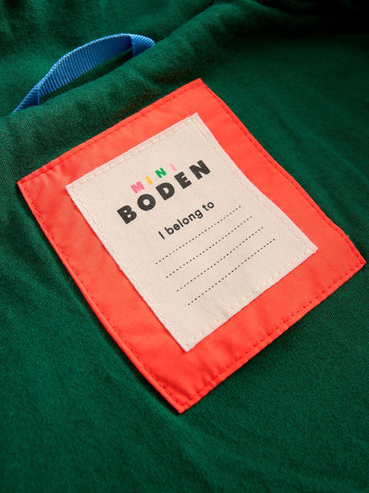 Dsiney Kidz - Boden Natural Cosy Colour Block Borg Jacket image 4