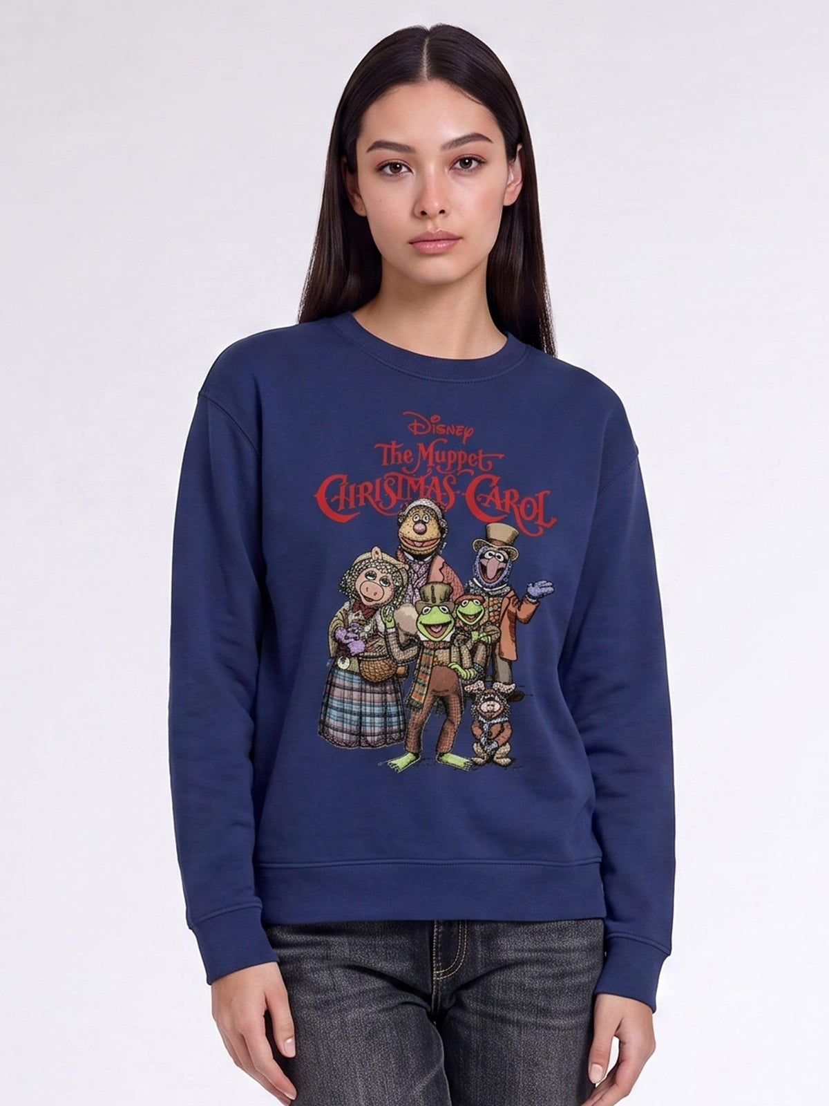 Brands In Blue Disney Muppets Christmas Carol Sweatshirt - image 1