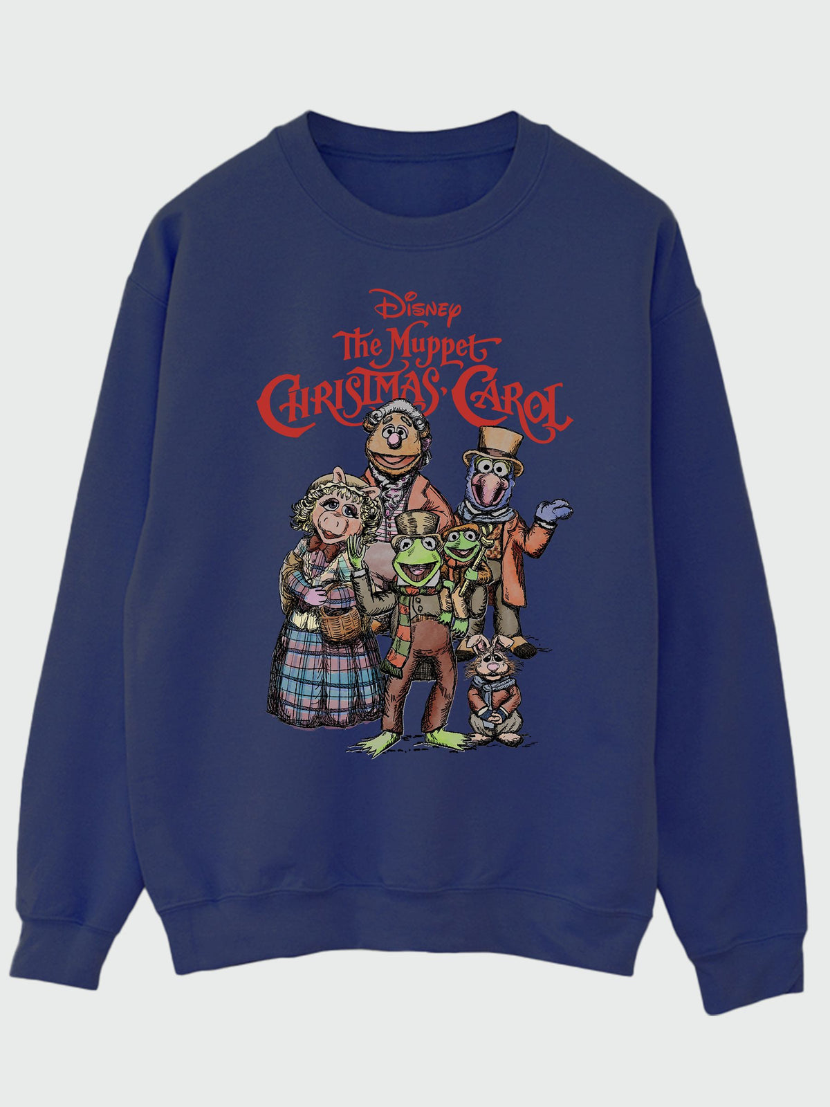 Brands In Blue Disney Muppets Christmas Carol Sweatshirt - image 2