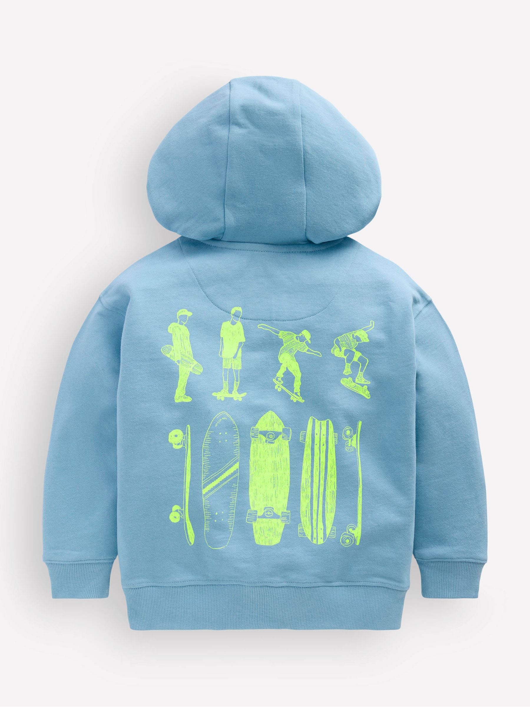Dsiney Kidz - Boden Blue Front & Back Zip-Up Hoodie image 2