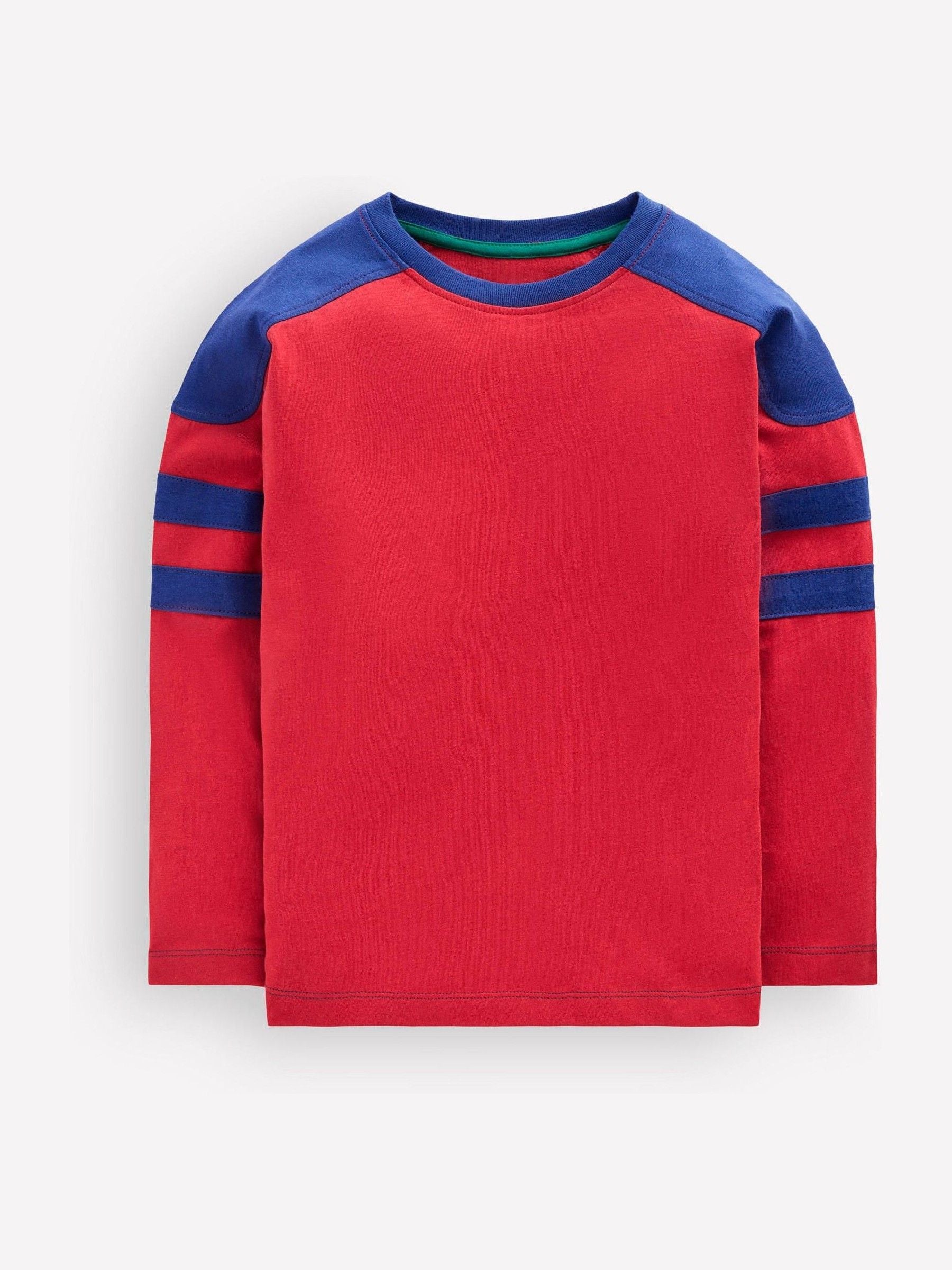 Dsiney Kidz - Boden Red Colour Block T-Shirt image 1