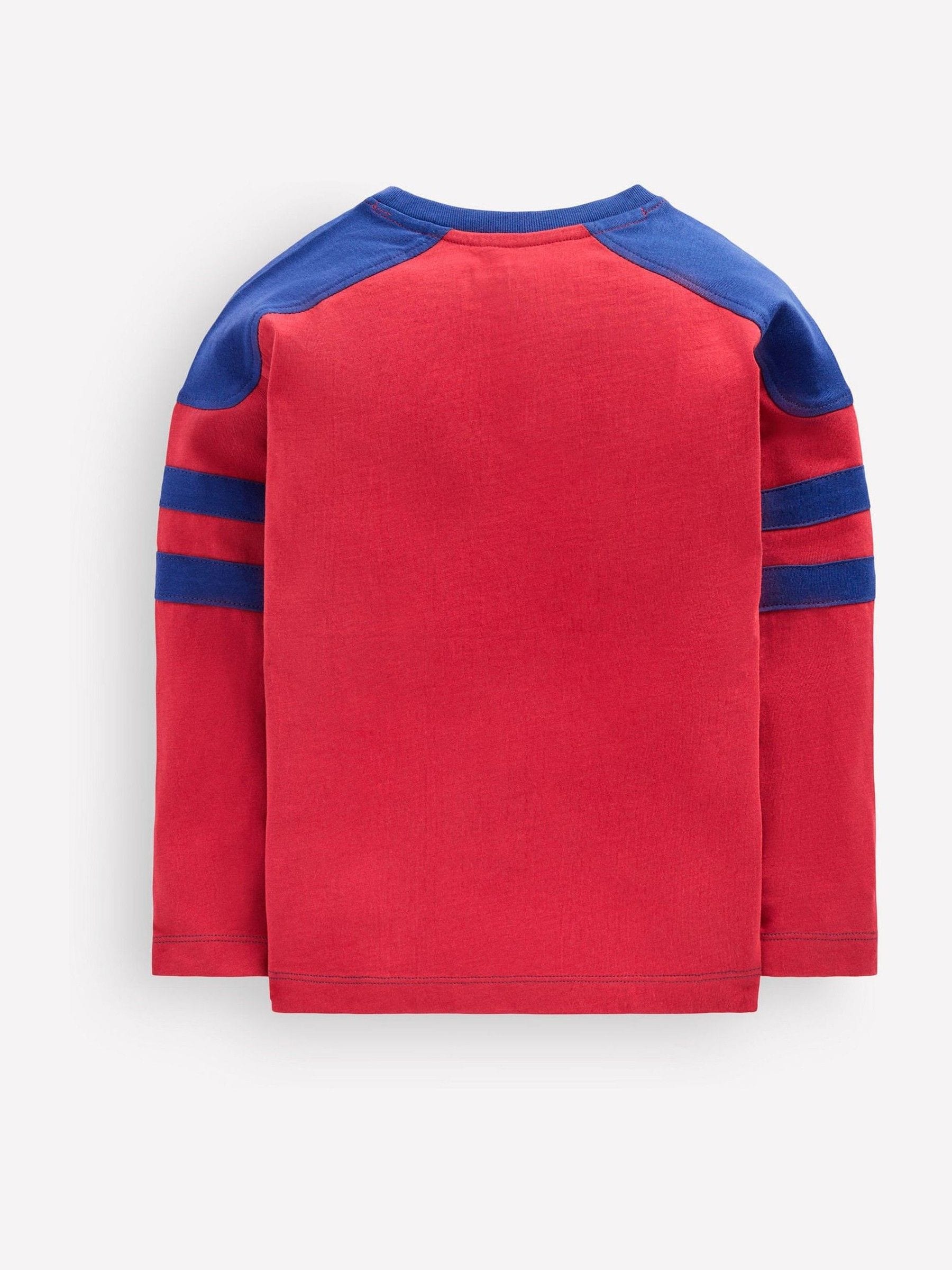 Dsiney Kidz - Boden Red Colour Block T-Shirt image 2